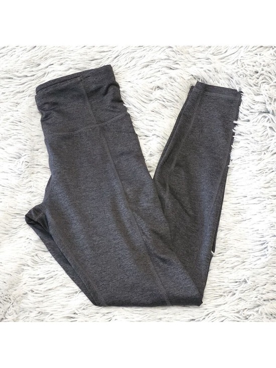 Avia Pants - Avia Women's Charcoal Heather Stretch Leggings